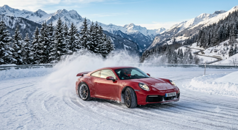 Pilotage sur Glace - Porsche